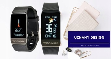Smartwatch pomiar saturacji ciśnienia Watchmark