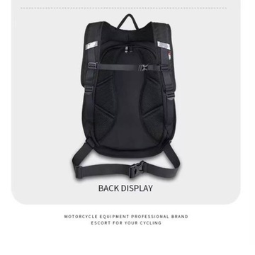 Мотоцентрический мотоциклетный рюкзак / Красный