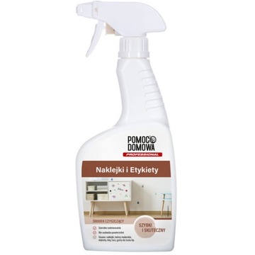POMOC DOMOWA DO USUWANIA NAKLEJEK I ETYKIET 500ML
