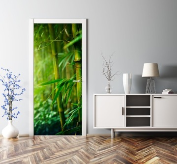 LAS BAMBUSOWY okleina samoprzylepna na drzwi meble