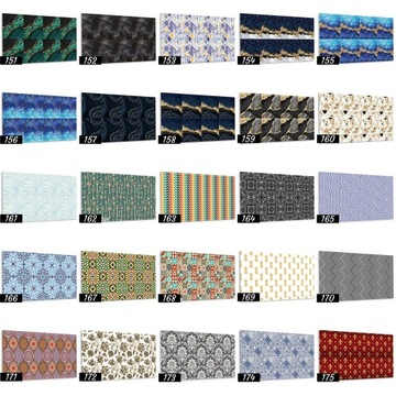 Panel podłogowy Arabski kwiatowy wzór 100x50 cm