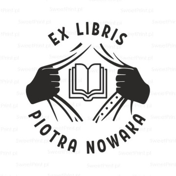 EX LIBRIS Personalizowany stempel SUPERHERO