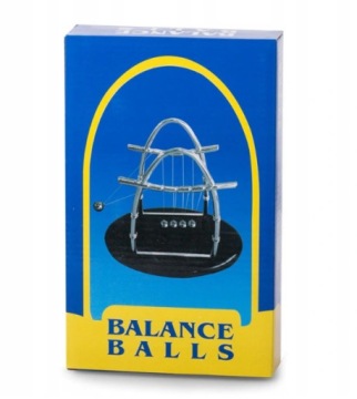 МАЯТНИКОВЫЕ ШАРИКИ NEWTON BALLS НАСТОЛЬНЫЙ ГАДЖЕТ С ШАРИКАМИ PERPETUM XL