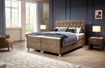 CALIPSO Łóżko sypialniane duże boxspring 180X200