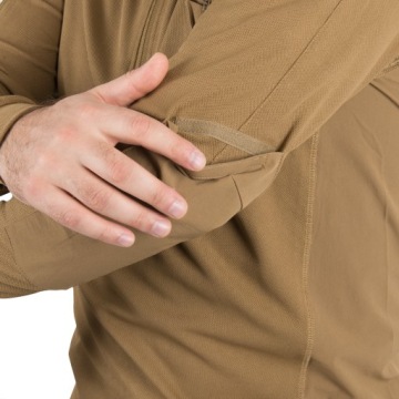ТОЛСТОВКА МУЖСКАЯ БЕЗ КАПЮШОНА POLO RANGE HELIKON THERMOACTIVE QUICK-DRY СЕРАЯ