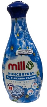 Koncentrat do płukania tkanin Mill 1,3l Fresh wind