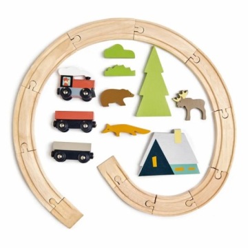Tender Leaf Toys Дерев'яна kolejka