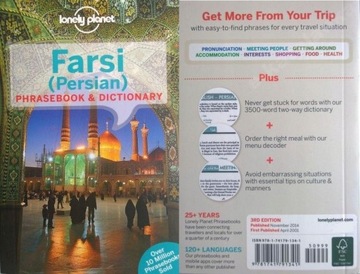 FARSI PERSIAN PHRASEBOOK LP ROZMÓWKI PERSKIE IRAN