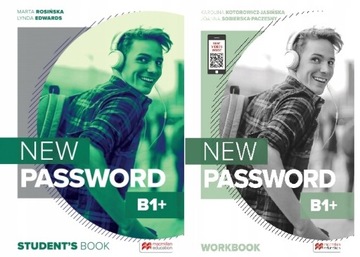 NEW PASSWORD B1+ KOMPLET PODR.+ ĆWICZ. MACMILLAN