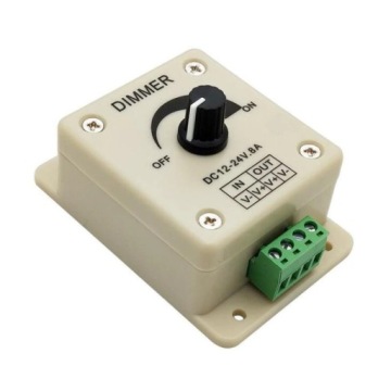 РУЧНОЙ ДИММЕР ДЛЯ 8A 96W 12V 24V СВЕТОДИОДНЫХ ЛЕНТ