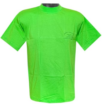 KOSZULKA DZIECIĘCA T-SHIRT BLUZKA ZIELONA INTENSYWNA XL 156 CM MODEL:K139
