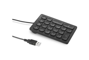 Проводная цифровая клавиатура Kensington, 21 клавиша, черная