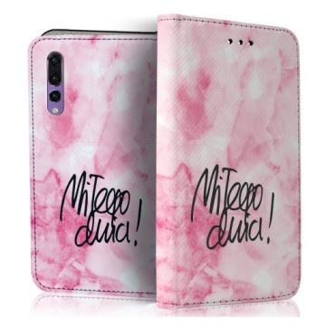 Pouzdro S Klopou Na Telefon Huawei P20 Pro Plus Case Rychlé Tvrzené Sklo