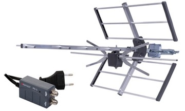 Antena DVB-t GALAXY VIVA Combo UHF+VHF +zasilacz