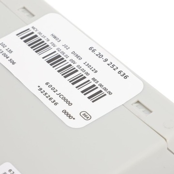 Модуль управления PDC 66209252636 3 предварительных разъема