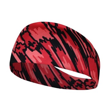 Boys Girls Headbands Kids Sports Sweatbands Camo Elastic Athletic Wicking