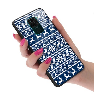 ETUI GLASS SZKLANE DO XIAOMI REDMI NOTE 9 Christmas ŚWIĄTECZNE Zimowe Wzory