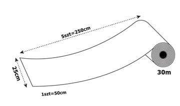 Зеркальная фольга Венецианское зеркало для окон Стекло 25см