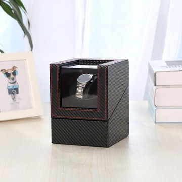 Automatyczny nakręcacz do zegarków Automatyczny włókno w kolorze czarnym