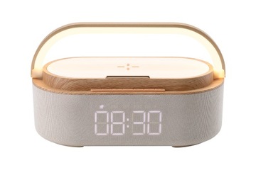 Радиочасы Радио Bluetooth Беспроводное зарядное устройство Manta Verona Лампа