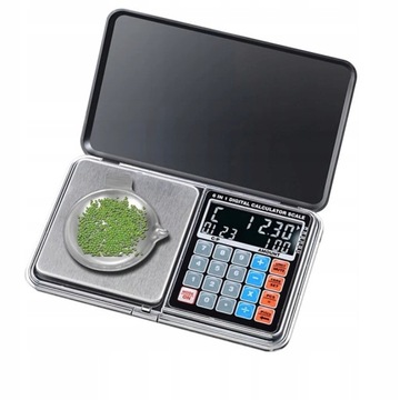 цифровые карманные весы для ювелирных изделий 6 в 1 LCD
