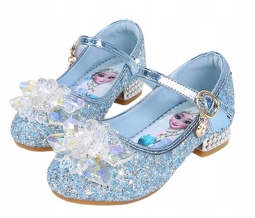 BUTY BUCIKI NA OBCASIE DLA KSIĘŻNICZKI dziewczęce
