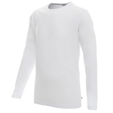 ФУТБОЛКА МУЖСКАЯ С ДЛИННЫМ РУКАВОМ, БЕЛАЯ ХЛОПКА VOYAGE PROMOSTARS, размер XL