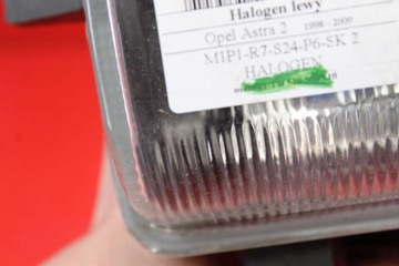 HALOGEN LEVÝ PŘEDNÍ OPEL ASTRA 2 II G 98R