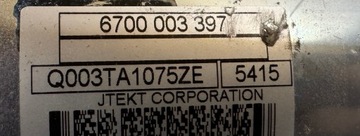 6700003397 CLIO CAPTUR SERVO  ELEKTRICKÉ ŘÍZENÍ 488100991 R