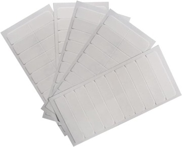 Taśma do metody kanapkowej tape on paski 5x12szt biała Ultra Hold