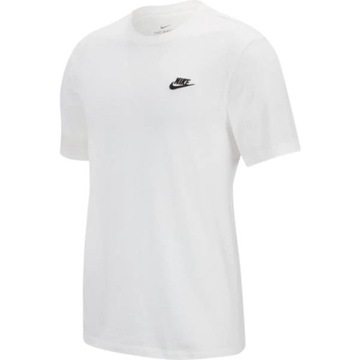 NIKE Koszulka Sportswear T-shirt Męski Biały L