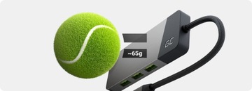 Адаптер HUB USB-C GC Connect 7-в-1 для MacBook M1 M2 USB 3.1 HDMI