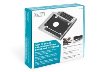 Рамка SSD/HDD для CD/DVD/Blu-ray SATA3 9,5 мм
