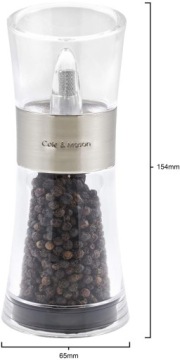 Мельницы Inverta Flip Chrome для соли и перца