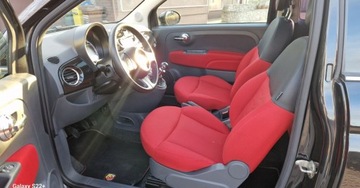 Fiat 500 II Seria 1 0.9 SGE S&amp;S 85KM 2012 Fiat 500 Wzorowy 109 Tkm - Klimatronik - Panorama - Zarejestrowany, zdjęcie 17
