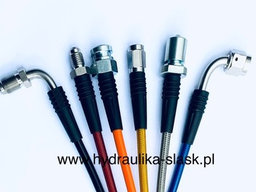 KOCÓWKA DO PRZEWODÓW HAMULCOWYCH W OPLOCIE AN3 UNF