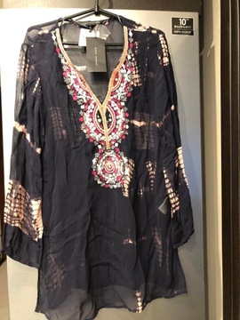 ZARA nowa tunika w stylu boho r.XS