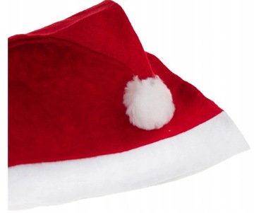 CZAPKA ŚW. MIKOŁAJA MIKOŁAJKI STRÓJ MIKOŁAJ