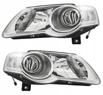 VOLKSWAGEN PASSAT B6 KOMPLET REFLEKTORÓW PRZEDNICH LEWY + PRAWY 2005-2010