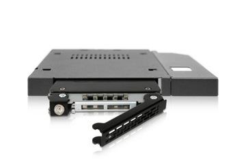 ToughArmor MB411SKO-B — металлическая мобильная стойка для 2,5-дюймовых жестких дисков/твердотельных дисков SATA/SAS для тонкого внешнего диаметра
