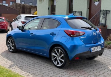 Mazda 2 III Hatchback 5d 1.5 SKY-G 90KM 2017 Mazda 2 1,5 90KM FULL LED Navi Climatronic Bezwypadkowy Serwis ASO do konca, zdjęcie 4