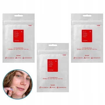 3x Cosrx Acne Pimple Master Patch Plastry na wypryski