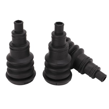 3 шт., защитные рукава для ботинок брандмауэра, черная резина, универсальная, до 3/8