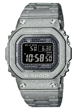 SREBRNY ZEGAREK CASIO G-SHOCK GMW-B5000PS -1ER FULL METAL 40TH Anniversary