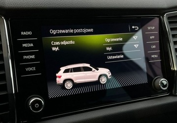 Skoda Kodiaq I SUV 2.0 TDI 190KM 2020 Skoda Kodiaq 4x4 Webasto Pakiet zimowy Faktura VAT Marza 2.0 Diesel, zdjęcie 22