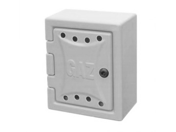 SZAFKA SKRZYNKA GAZOWA G32 30 x 25 x 15 POPIELATA