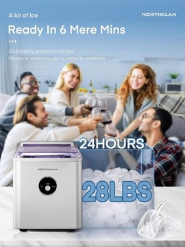NORTHCLAN ICM-1226 АВТОМАТИЧЕСКИЙ ИЗГОТОВИТЕЛЬ КУБОВ ЛЬДА