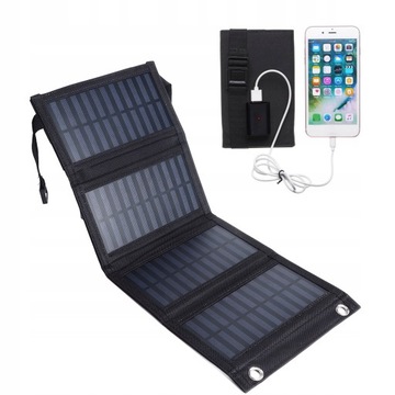 PORTABLE FOLDING SOLAR PANEL CHARGER 20W