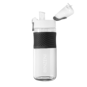 Бутылка для воды INZENI 0,6 л Tritan BPA FREE белая