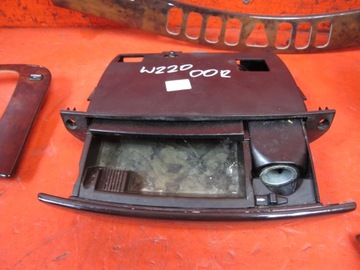 MERCEDES W220 S-KLAS LISTWY RAMKA DEKOR DREWNO KPL